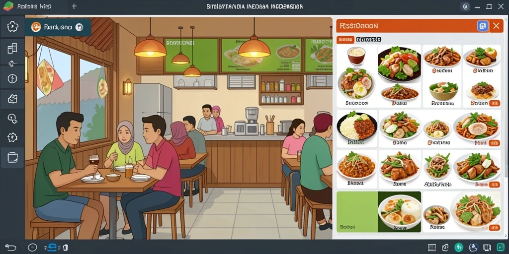 Tampilan antarmuka yang menarik dan user-friendly.