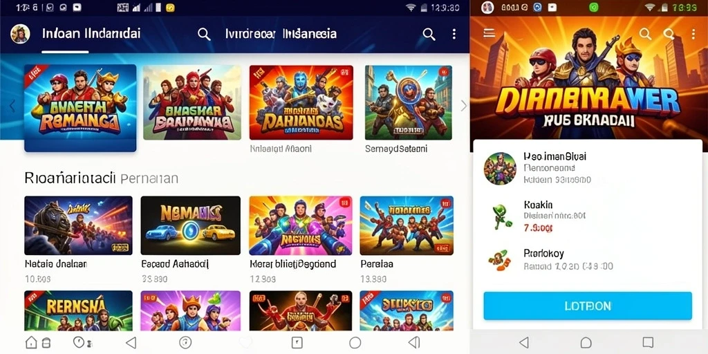 Tampilan antarmuka yang menarik dan mudah digunakan.