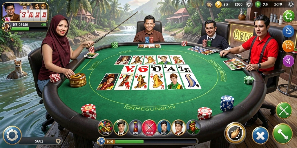 Tampilan awal yang menarik dan intuitif.