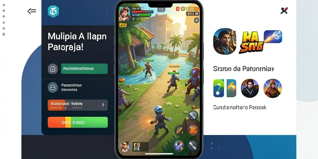 Screenshot menampilkan karakter utama dalam aksi di level menantang.