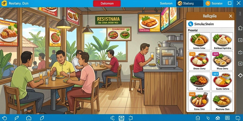 Tampilan antarmuka yang menarik dan mudah dinavigasi.