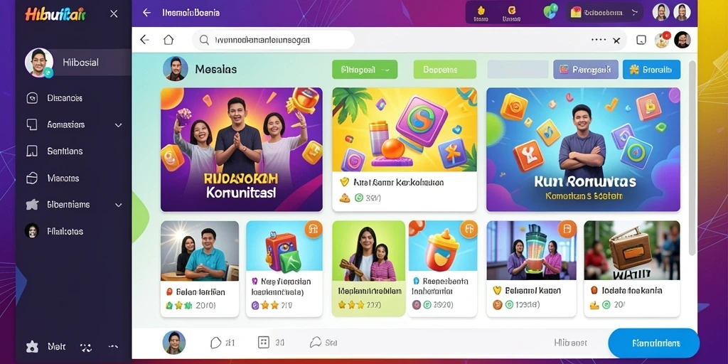 Tampilan antarmuka yang ramah pengguna.