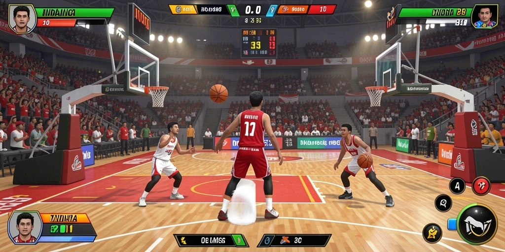 Screenshot menunjukkan antarmuka utama game yang menarik.