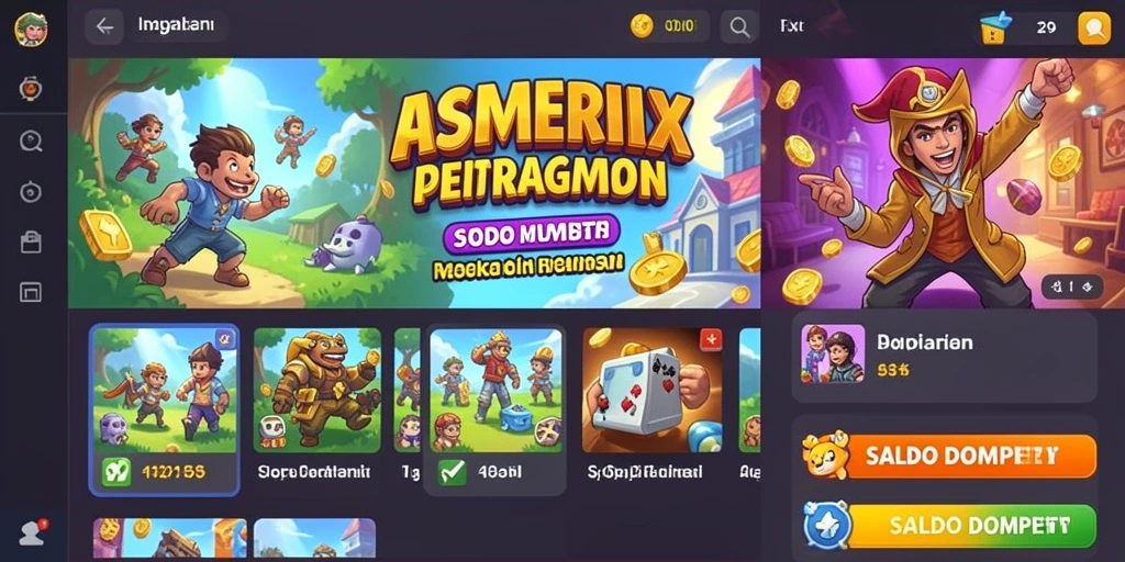 Tampilan antarmuka yang menarik dan user-friendly.