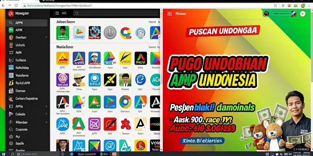 Tampilan karakter utama dalam aksi.