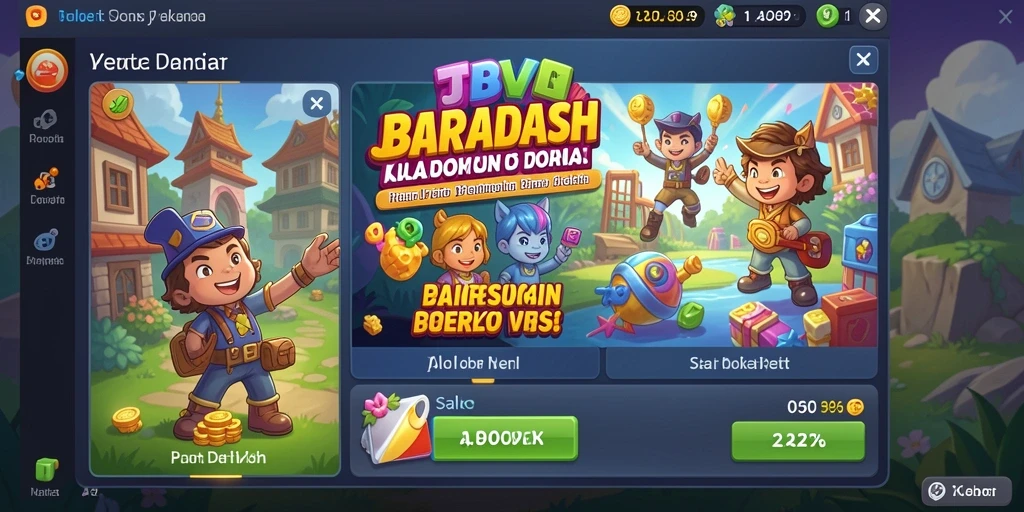 Screenshot menampilkan karakter utama beraksi.