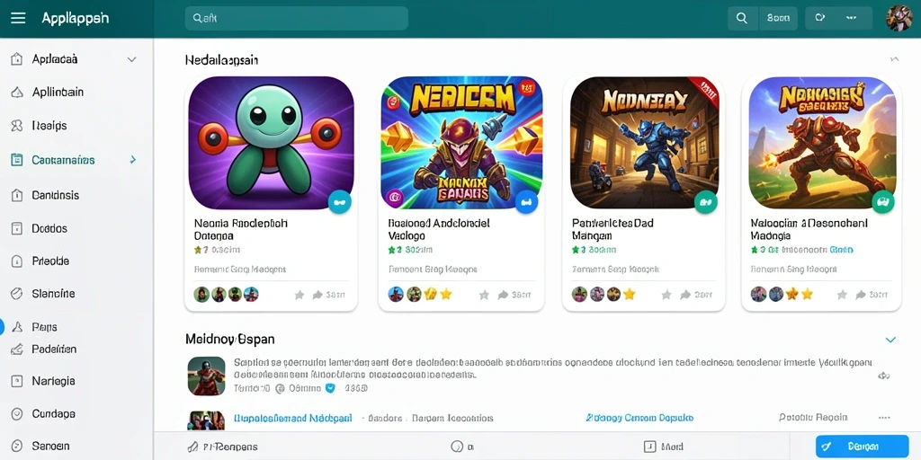 Tampilan awal permainan yang menarik.