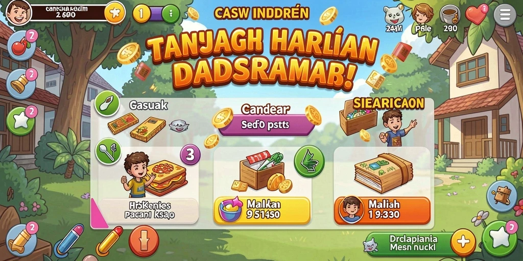Tampilan awal game SANGTOTO yang menarik.