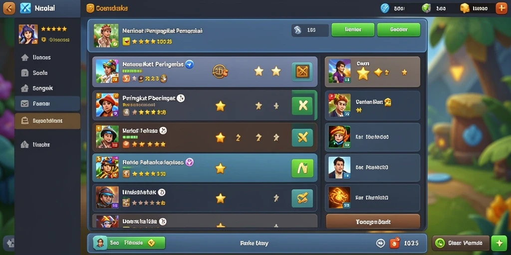 Tangkapan layar menunjukkan pertempuran epik melawan monster Viking.