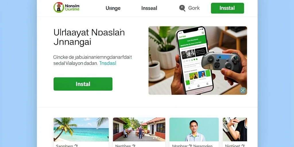 Screenshot menampilkan tampilan antarmuka permainan yang menarik.
